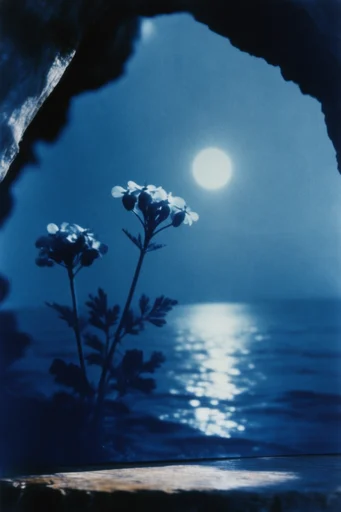 Luminous Nocturnal Melancholy style reference image — dreamlike mood