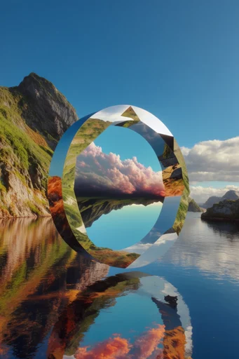 Minimalist Surreal Landscapes style reference image — minimalist surrealism