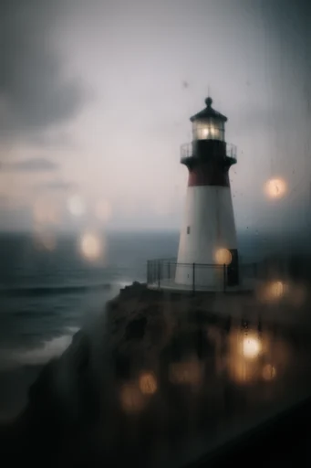 Cinematic Obscured Melancholy style reference image — muted desaturated tones