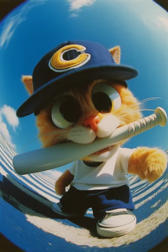 Dynamic Fisheye Streetwear style reference image — wide-angle distortion