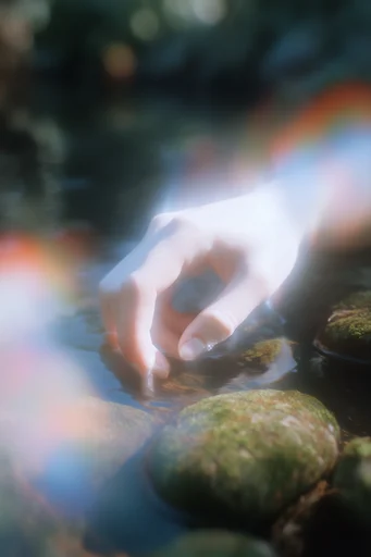 Luminescent Analog Dreamscape style reference image — soft-focus bloom