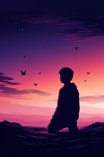 Luminous Twilight Horizons moodboard — generate AI images in this style