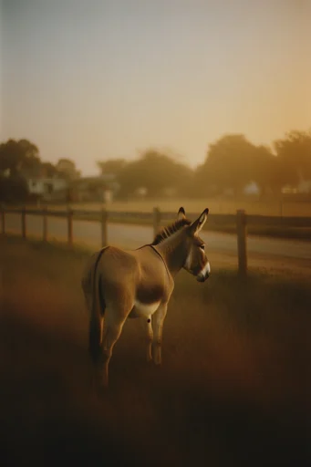 Nostalgic Golden Pastoral style AI image example 3