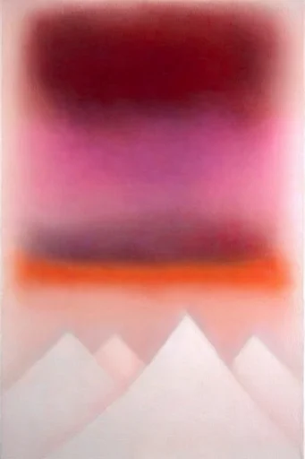 Ethereal Chromatic Minimalism style reference image — chromatic aura gradient