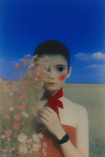 Surrealist Liminal Minimalism style reference image — high-contrast lighting