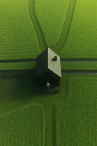 Surreal Verdant Minimalism style AI image example 4