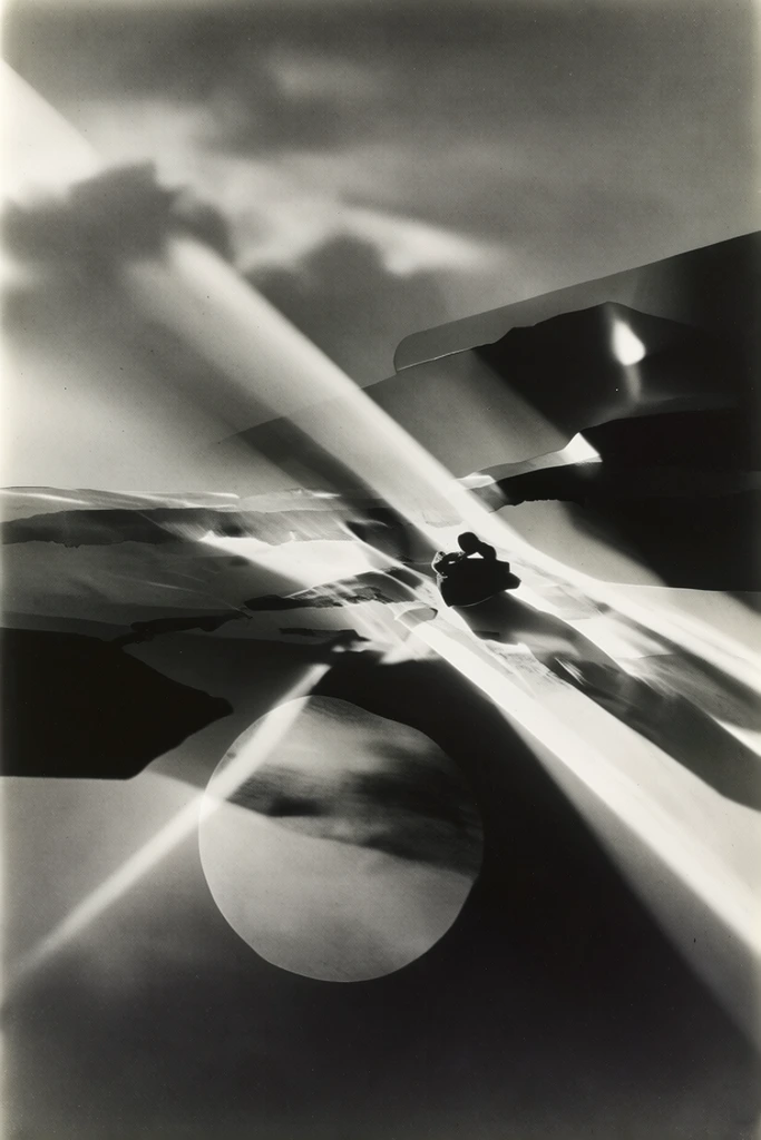Avant-Garde Noir Photogram style AI image example 2