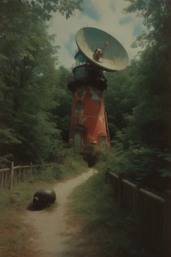 Vintage Woodland Melancholy style reference image — overgrown rustic pastoral