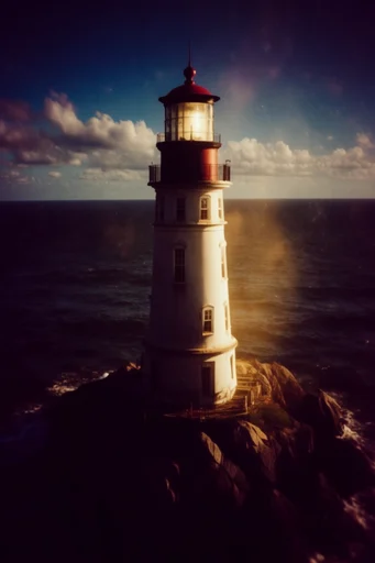 Cinematic Amber Chiaroscuro style reference image — gritty atmosphere