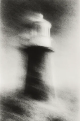 Haunting Pictorialist Noir style reference image — soft focus