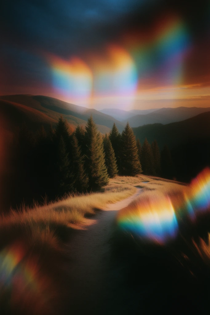 Spectral Chiaroscuro Dreamscape style AI image example 2