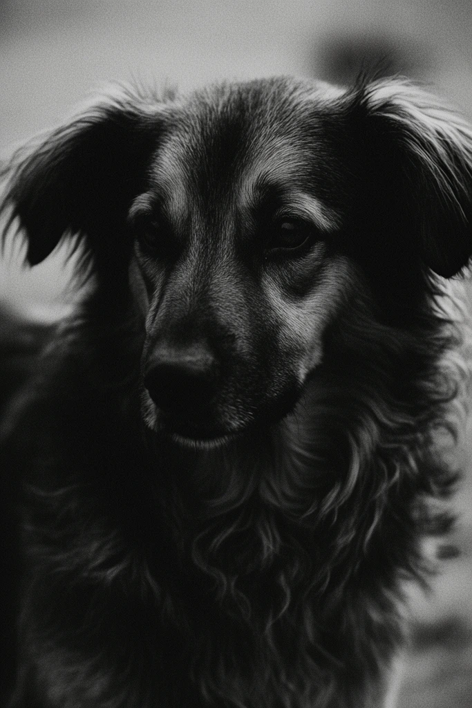 Cinematic Chiaroscuro Portraits style AI image example 3