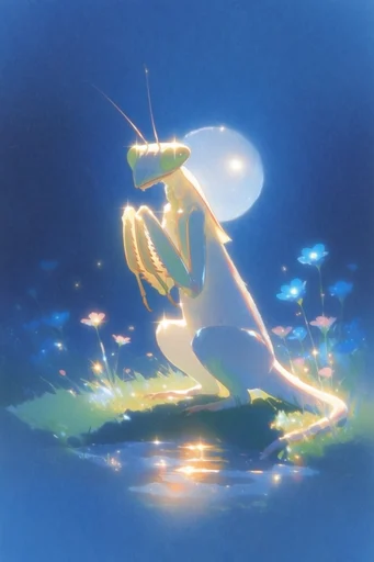 Luminous Celestial Dreamscape style AI image example 3