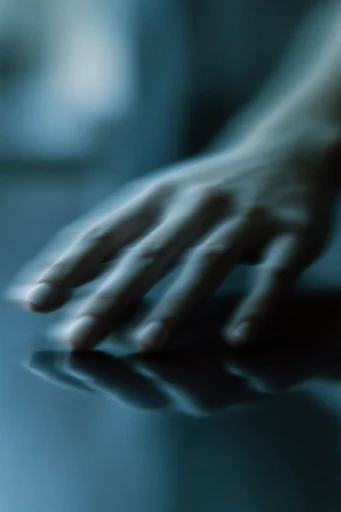 Ethereal Cyan Motion style reference image — ethereal dreamlike quality