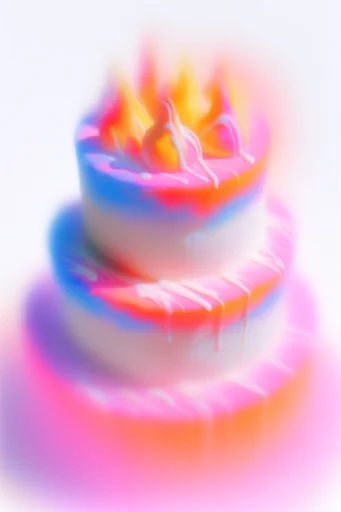 Ethereal Thermal Aura style reference image — silhouette halo