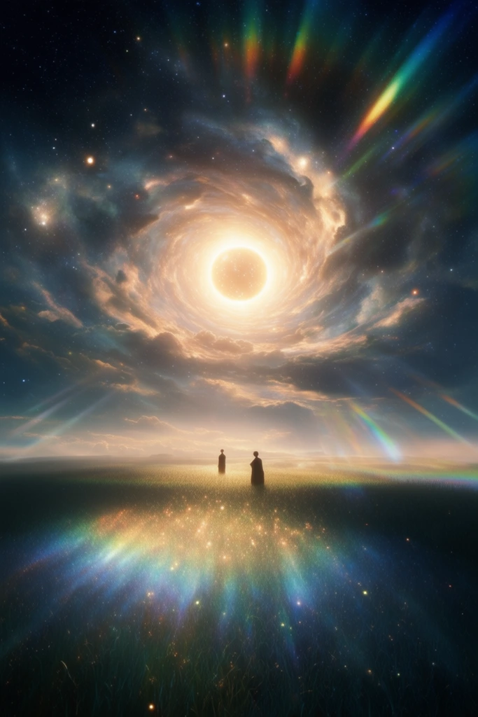 Spectral Cosmic Dreamscape style AI image example 2