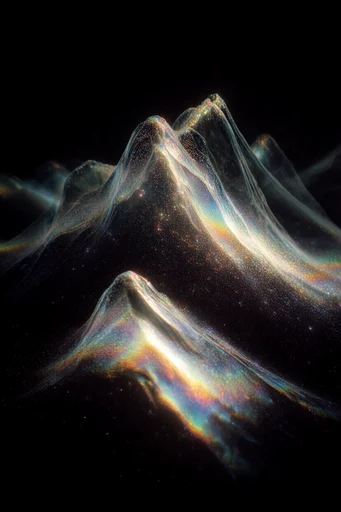 Prismatic Astral Dispersion style reference image — chromatic aberration