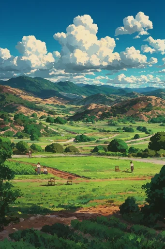 Ethereal Anime Vistas style AI image example 2