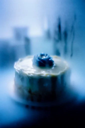 Ethereal Cyan Nocturne style reference image — mysterious melancholic mood