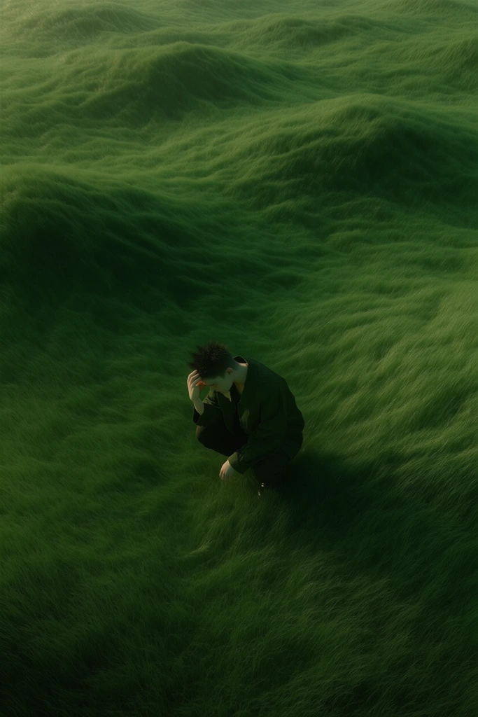 Surreal Verdant Minimalism style AI image example 1