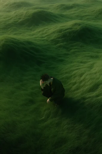 Surreal Verdant Minimalism moodboard — generate AI images in this style