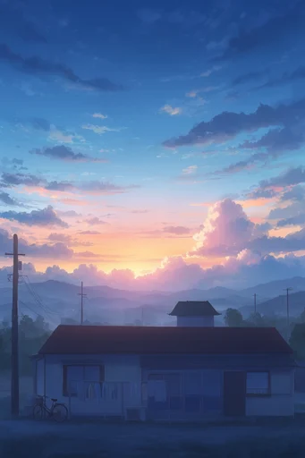 Ethereal Twilight Horizons style AI image example 4