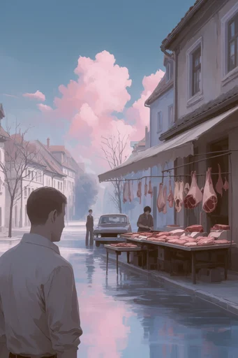 Ethereal Pastel Surrealism style reference image — soft surrealism