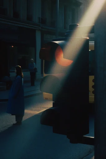 Cinematic Chiaroscuro Solitude style reference image — introspective atmosphere