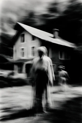Spectral Kinetic Noir style AI image example 4