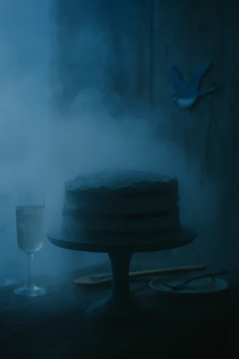 Ethereal Blue Solitude style reference image — diffused natural light