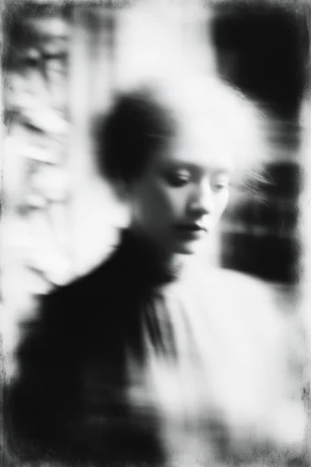 Spectral Darkroom Noir moodboard — generate AI images in this style