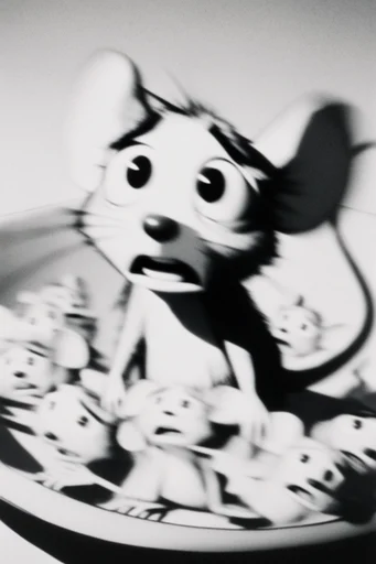 Kinetic Monochrome Noir style reference image — dramatic chiaroscuro lighting