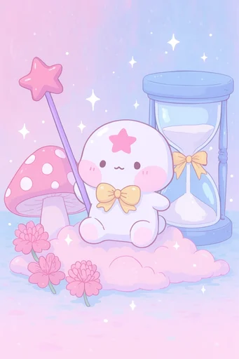 Ethereal Pastel Dreamcore style reference image — ethereal whimsical fantasy