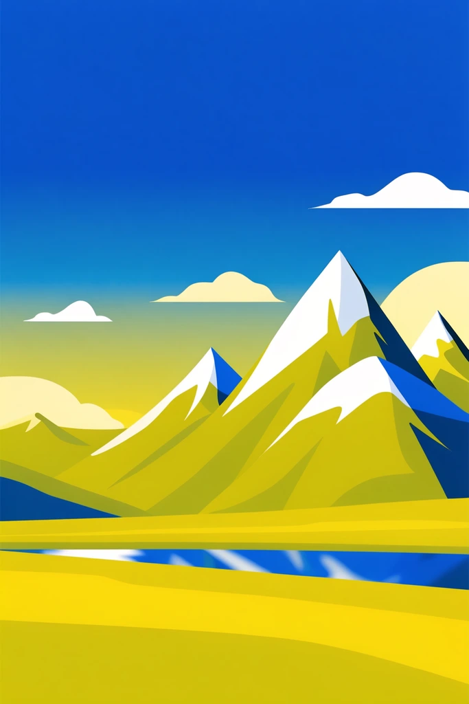Dynamic Electric Vectorism style AI image example 2