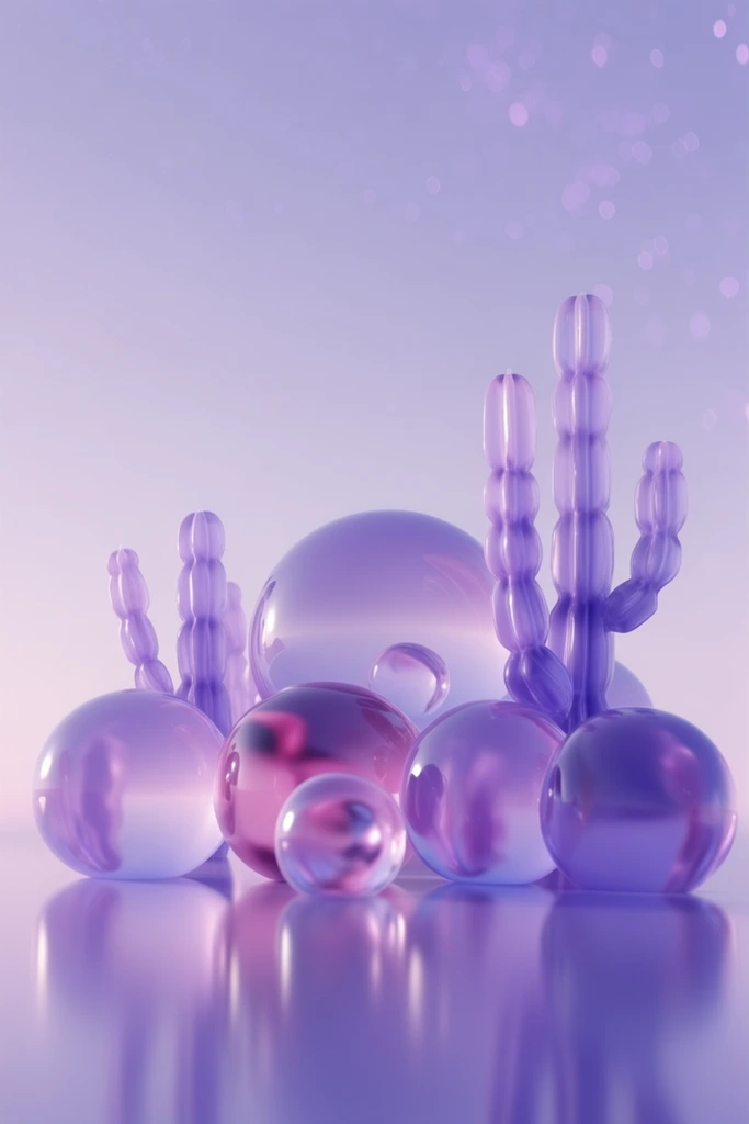 Ethereal Liquid Iridescence style AI image example 2