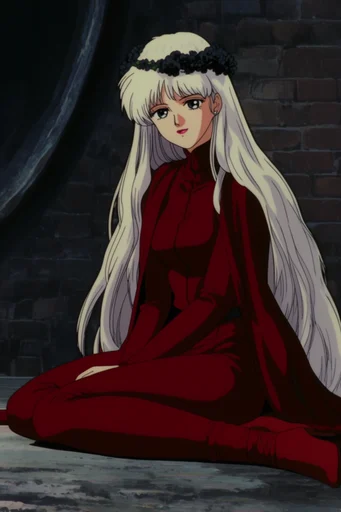 Nostalgic OVA Aesthetic style reference image — cinematic lighting