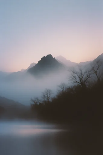 Oneiric Atmospheric Silhouette style reference image — pictorialism