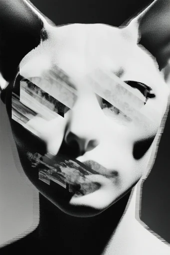 Fractured Noir Realism style reference image — gritty macro detail