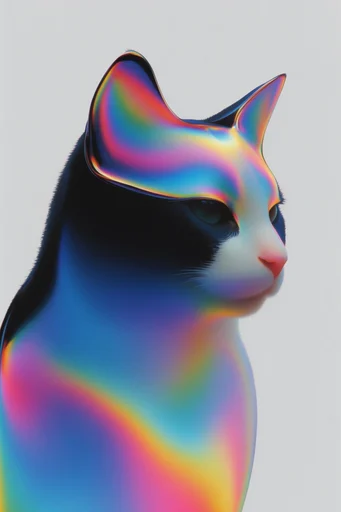 Luminous Thermal Fluidity style reference image — high-contrast heat map