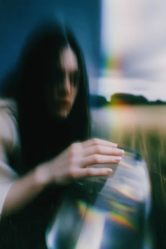 Cinematic Nocturnal Blur style reference image — motion blur