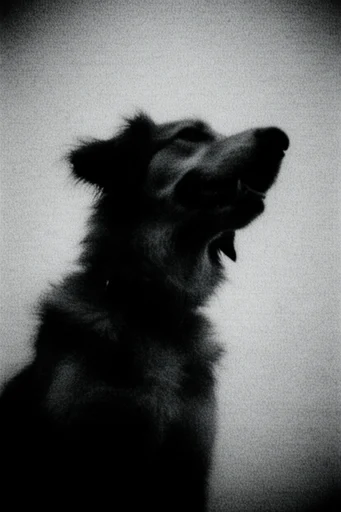 Gritty Liminal Noir style reference image — low-fidelity aesthetic
