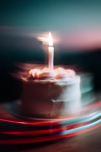Nocturnal Kinetic Blur style reference image — high contrast