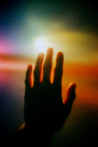 Ethereal Analog Solitude style reference image — sunset gradient