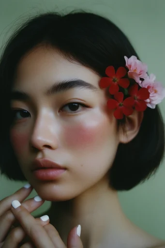 Botanical Surrealist Minimalism moodboard — generate AI images in this style