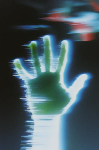 Spectral Chromatic Etherealism style reference image — spectral silhouette