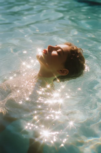 Ethereal Prismatic Aqueous moodboard — generate AI images in this style