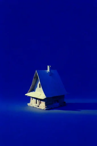 Nocturnal Ultramarine Minimalism style reference image — isolated subject