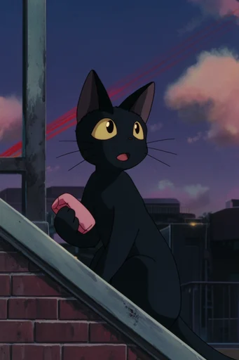 Nostalgic Twilight Anime style reference image — lo-fi melancholic mood