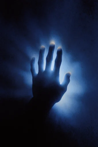 Bioluminescent Abyssal Resonance style reference image — concentric light tunnel