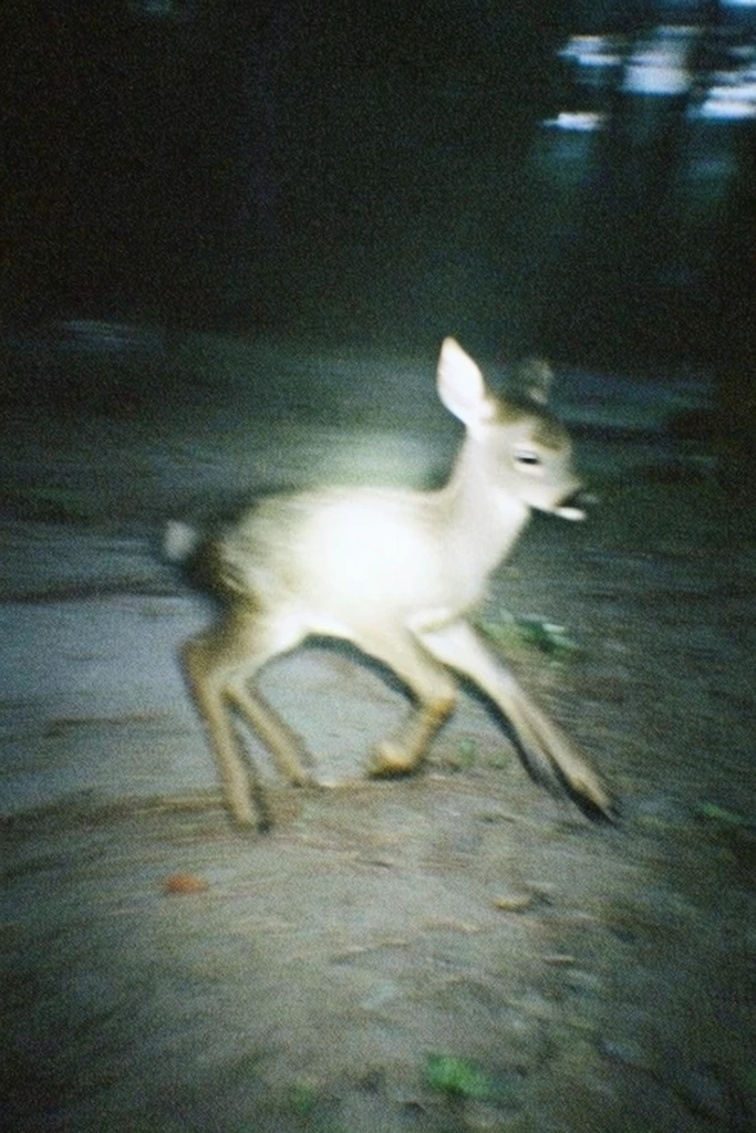 Cinematic Nocturnal Blur style AI image example 3